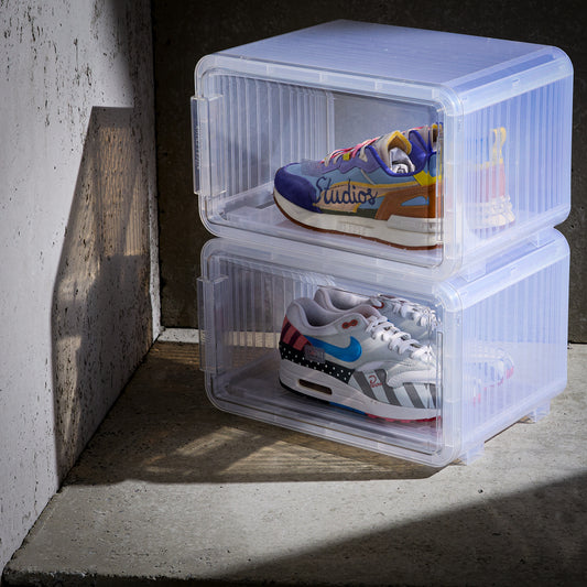 Multi buy - 3 x Pack of 2 sneaker boxes - CLEAR