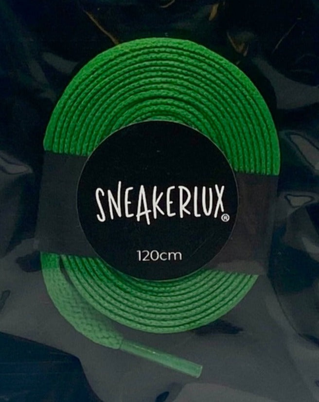 Green laces - SNEAKERLUX