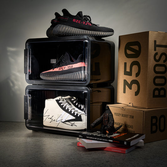 Pack of 2 XL premium black sneaker boxes - SNEAKERLUX